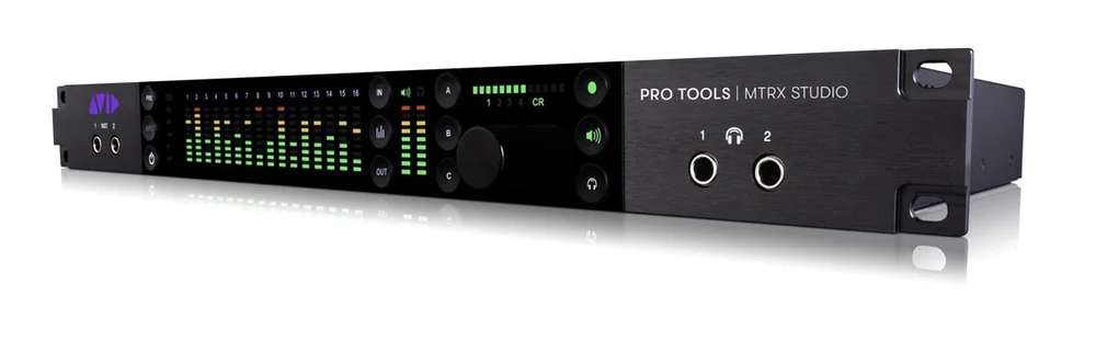 Pro Tools MTRX Studio professional audio interface for Dolby Atmos and Pro Tools HDX studios