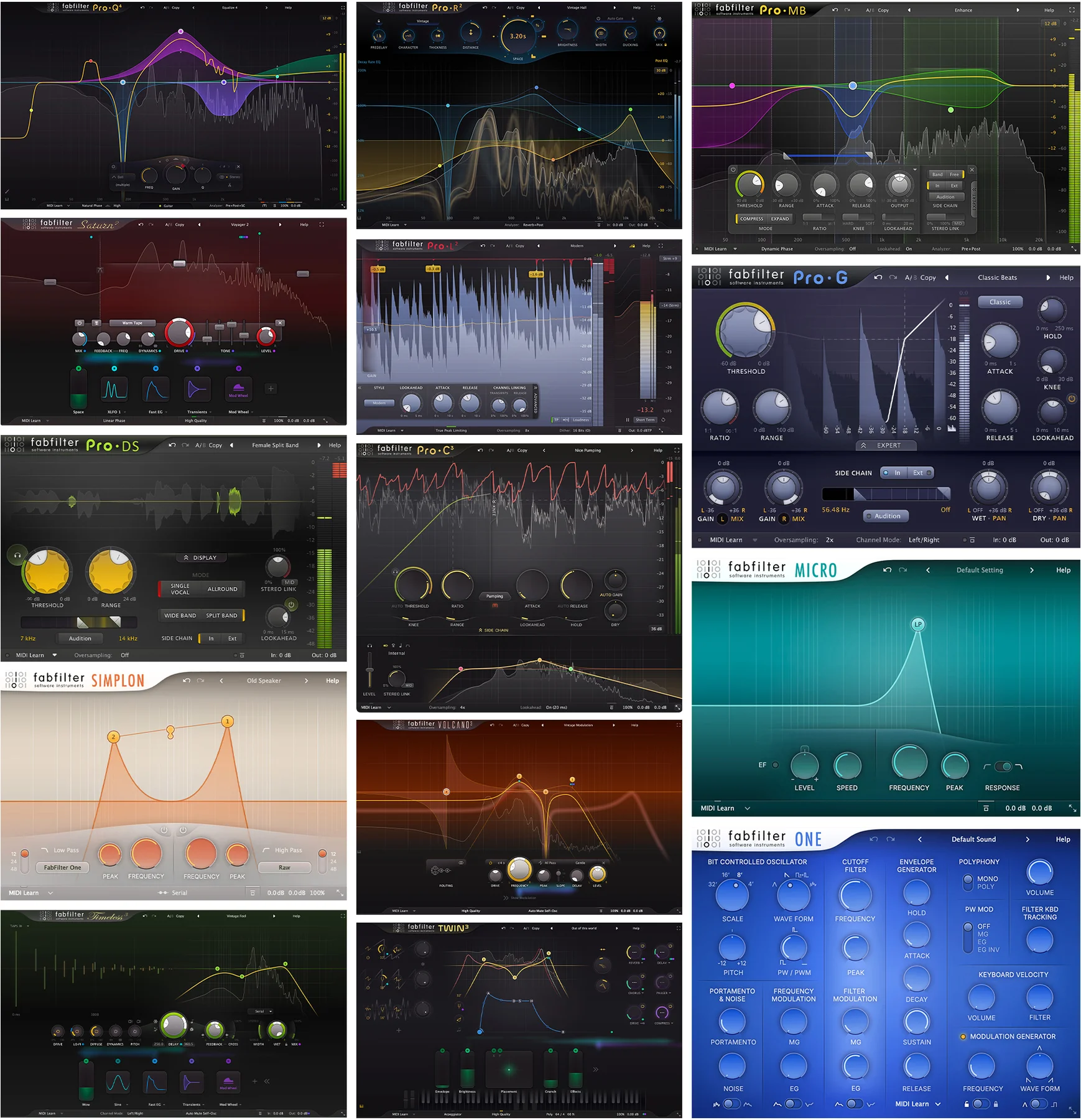 FabFilter Total Bundle Plug-in Collection